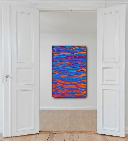 Nr. 15 layers, 80x120x4 cm, Leinwand, 395 €