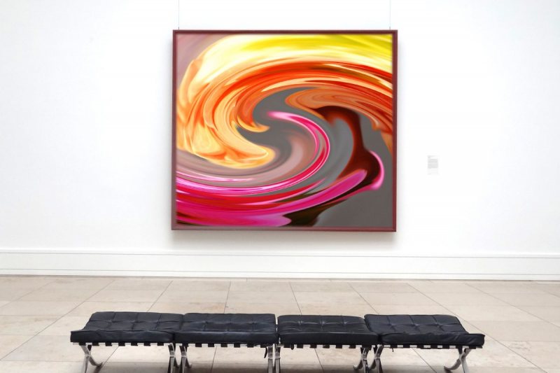 Nr. 16 whirl, 80x80x4 cm, Leinwand, 345 €