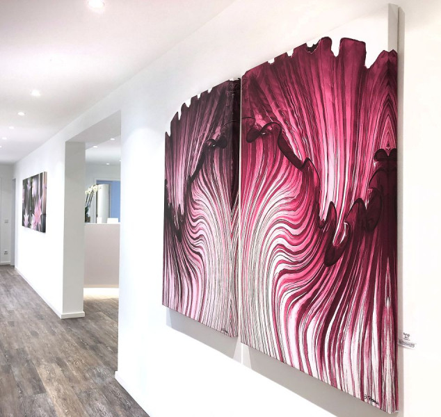Nr. 21 fungi, 80x120x4 cm, Leinwand, 395 €