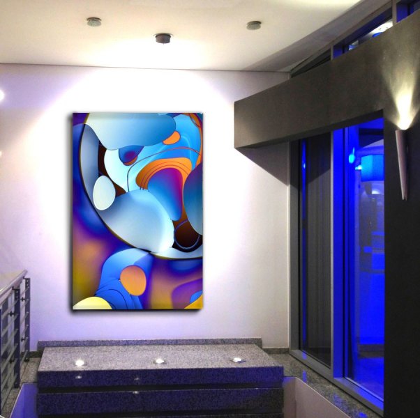 Nr. 6 plup, 100x150x4 cm, Leinwand, 450 €