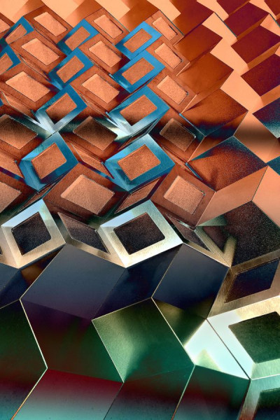 technisches Foldwall-Designer-Bild