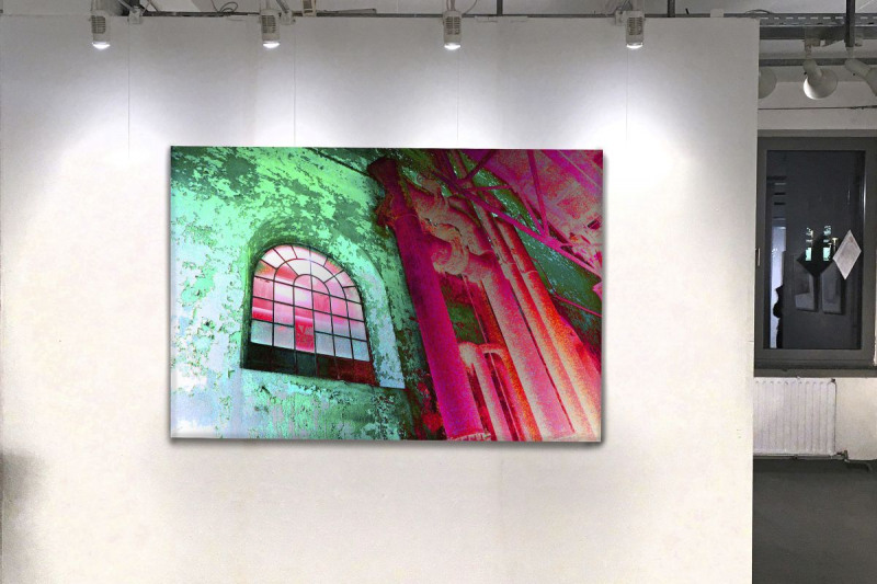 Nr. 4 factory, 150x100x4 cm, Leinwand, 450 €