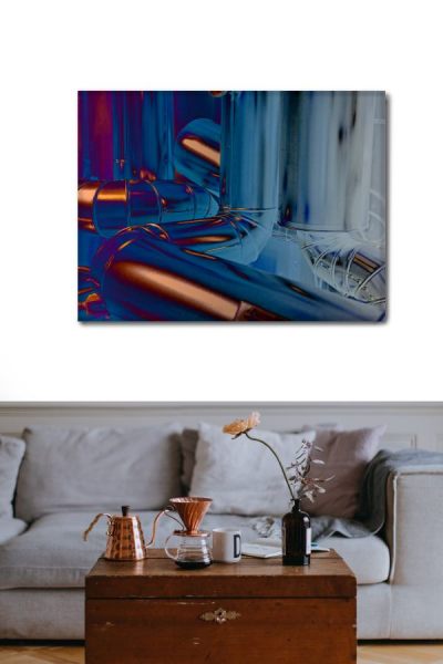 Nr. 5 pipes, 120x80x4 cm, Leinwand, 395 €
