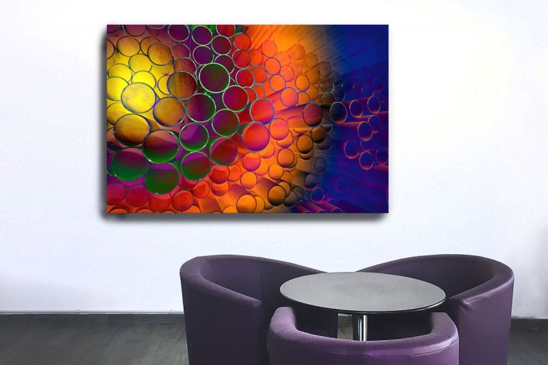 Nr. 6 tubes, 120x80x4 cm, Leinwand, 395 €