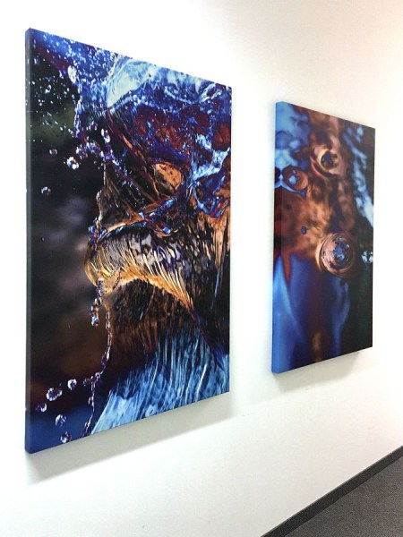 Nr. 11 flow&bubble, 80x120x4 cm, Leinwand, 395 €