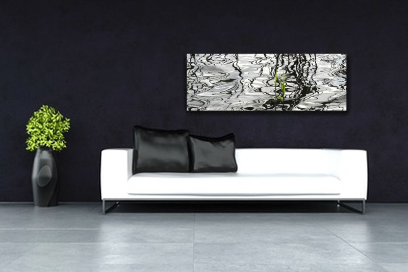 Nr. 14 rush, 150x50x4 cm, Leinwand, 350 €