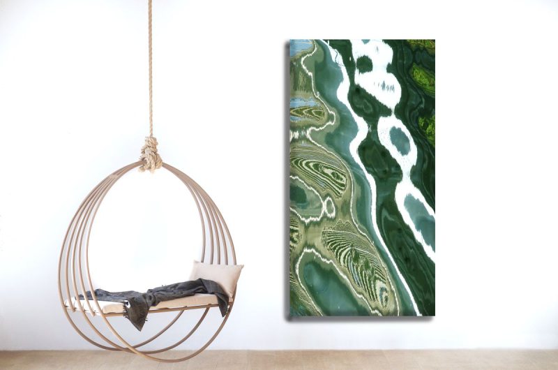 Nr. 9 water, 180x90x4 cm, Leinwand, 590 €