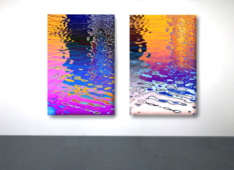 WA reflection, 120x80x4 cm, Leinwand, 495 €