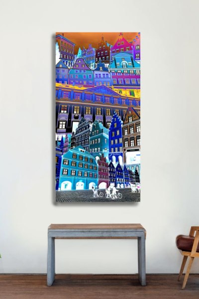 Wandgestaltung Landshut – Panorama Format im modernen Raum