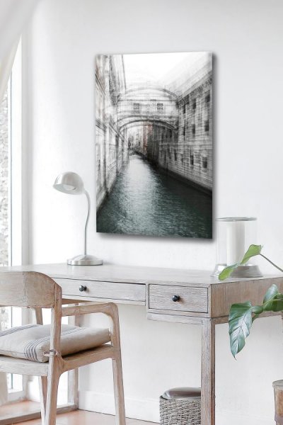 Wandgestaltung Venedig Seufzerbrücke – Stilvolles Raumbeispiel