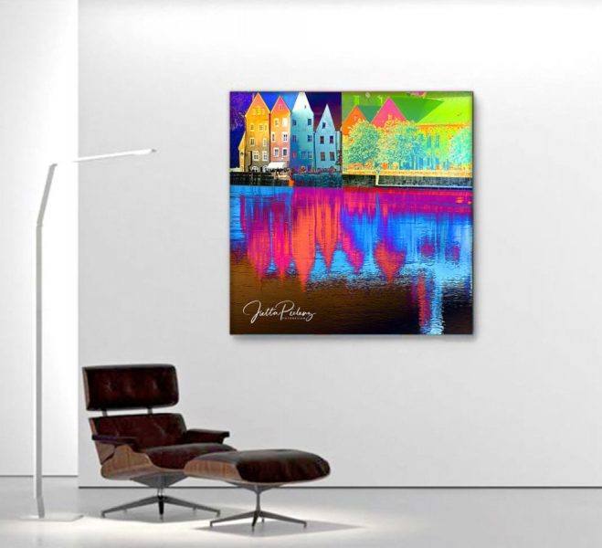 Wandgestaltung Landsberg am Lech – Moderne Foto-Grafik Design