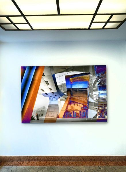 Moderne Architektur Wandgestaltung – Motiv BMW Welt München
