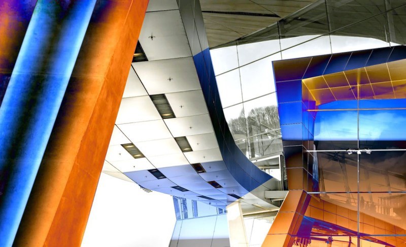 BMW Welt München Fotokunst – Abstrahierte Formensprache